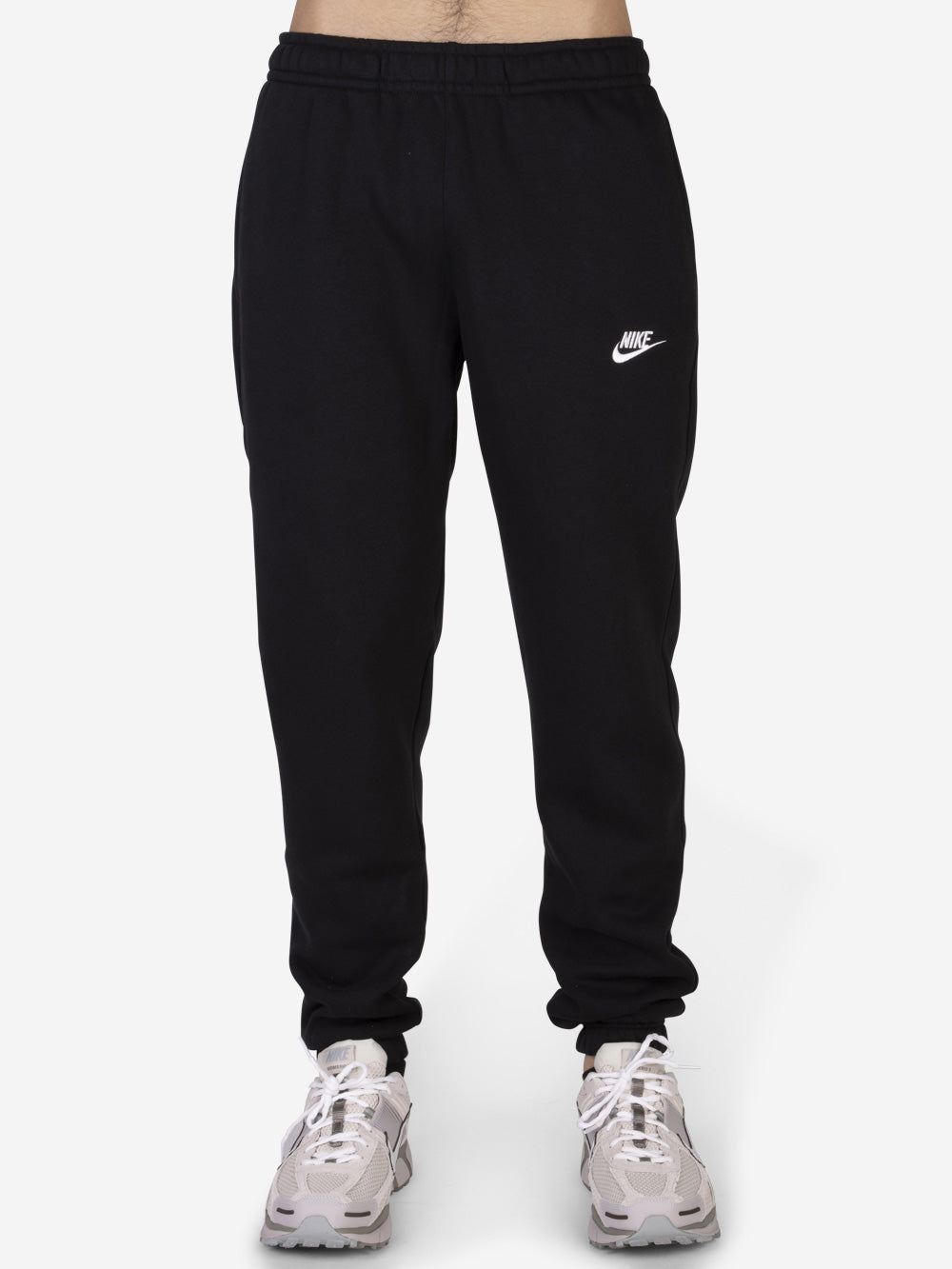 NIKE Pantaloni Sportwear Club Fleece Nero Urbanstaroma