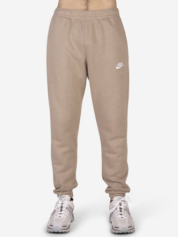 NIKE Pantaloni Sportwear Club Fleece Beige