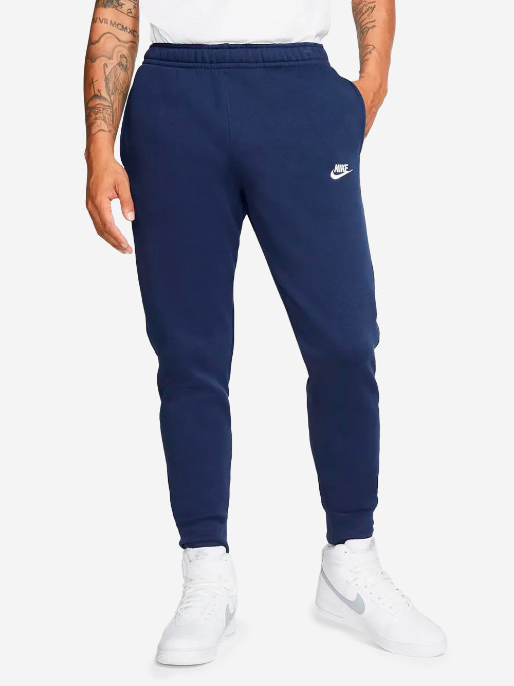 NIKE M Pantaloni Sportwear Club Fleece blu Blu Urbanstaroma