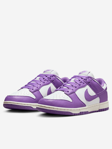 W Dunk Low blanco violeta