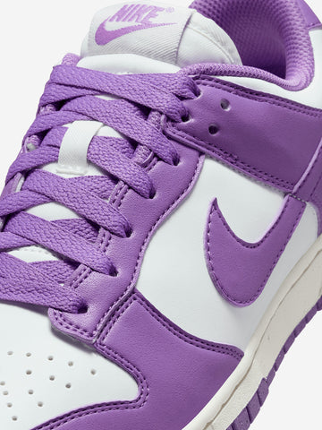 W Dunk Low blanco violeta