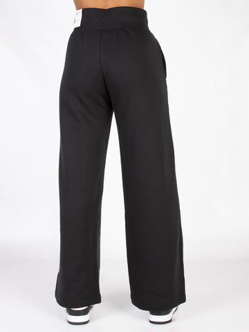 W Black high-waisted Phoenix Fleece pants