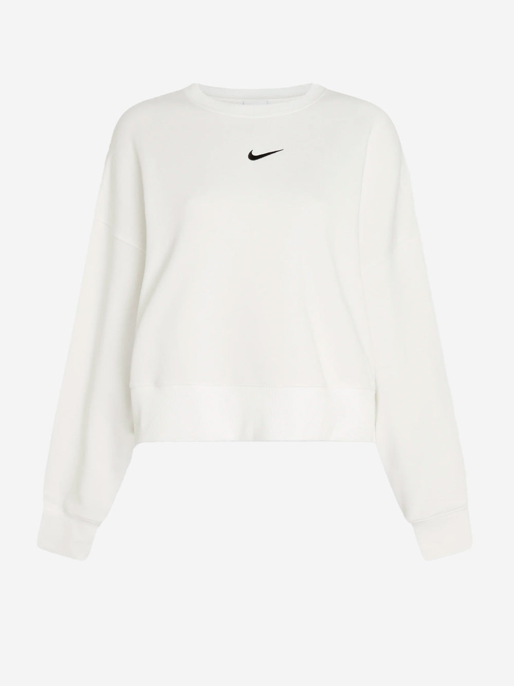 NIKE W Felpa girocollo oversize bianca Phoenix Bianco Urbanstaroma