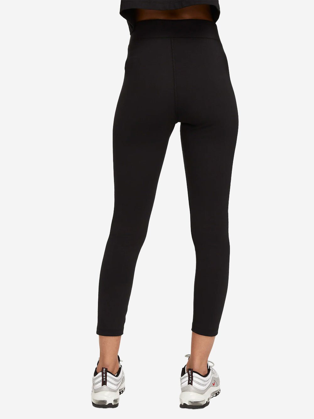 NIKE W Leggings neri a 7/8 a vita alta neri Nero Urbanstaroma