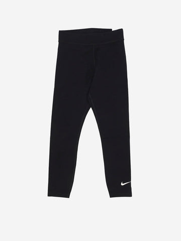 NIKE W Leggings neri a 7/8 a vita alta neri Nero