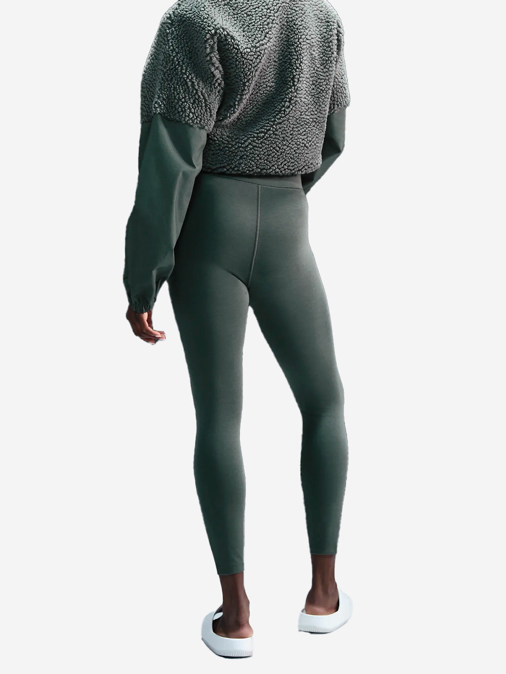 NIKE W Leggings verdi a 7/8 a vita alta verdi Verde Urbanstaroma