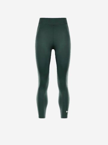 NIKE W Leggings verdi a 7/8 a vita alta verdi Verde