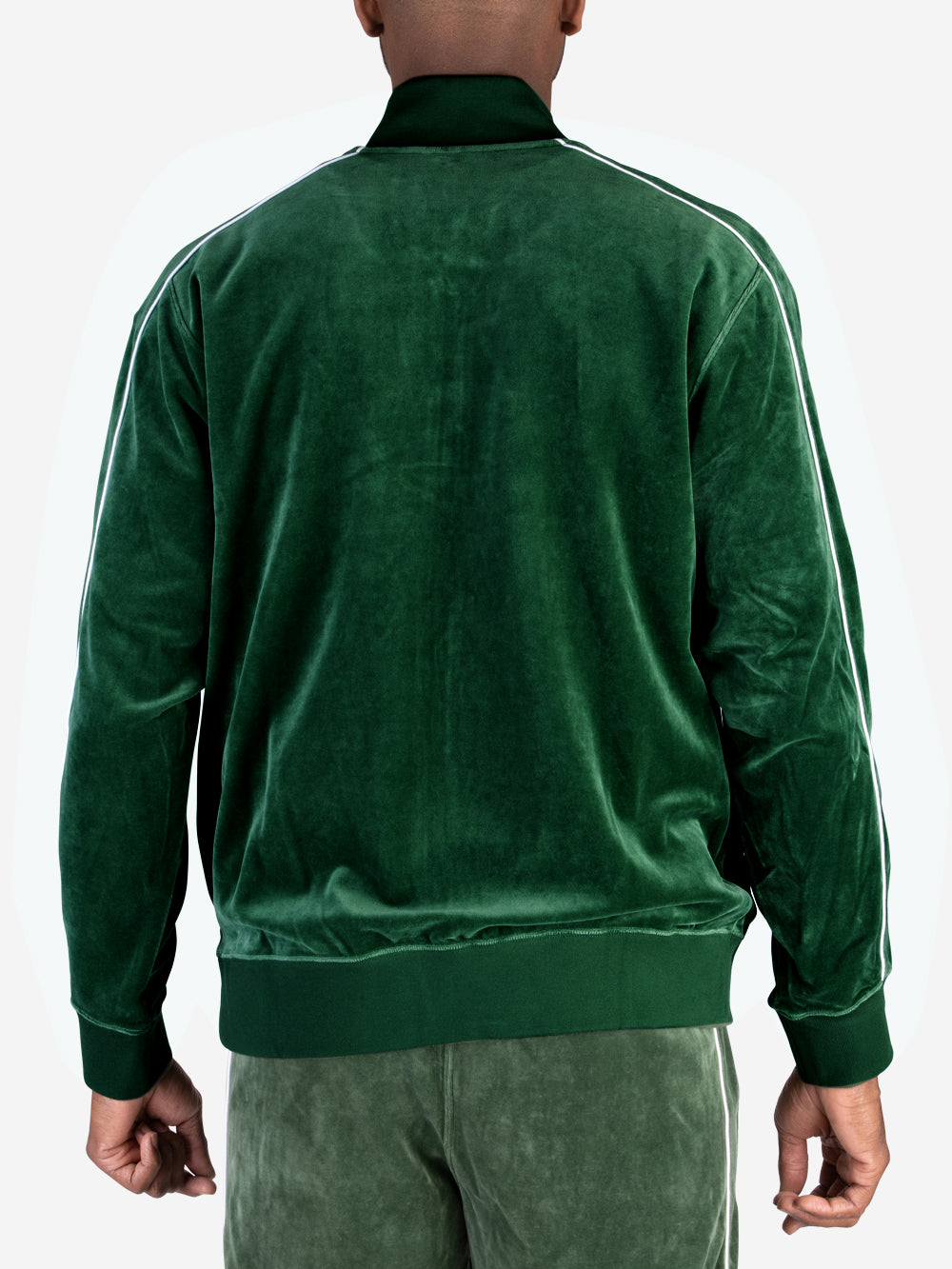 NIKE M Giacca verde Club Velour Verde Urbanstaroma