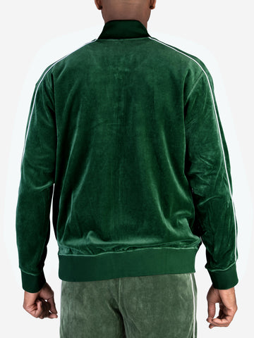 M Club Velour Green Jacket