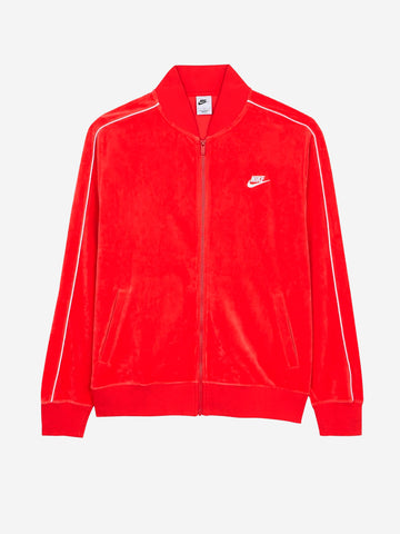 M Rote Club Veloursjacke