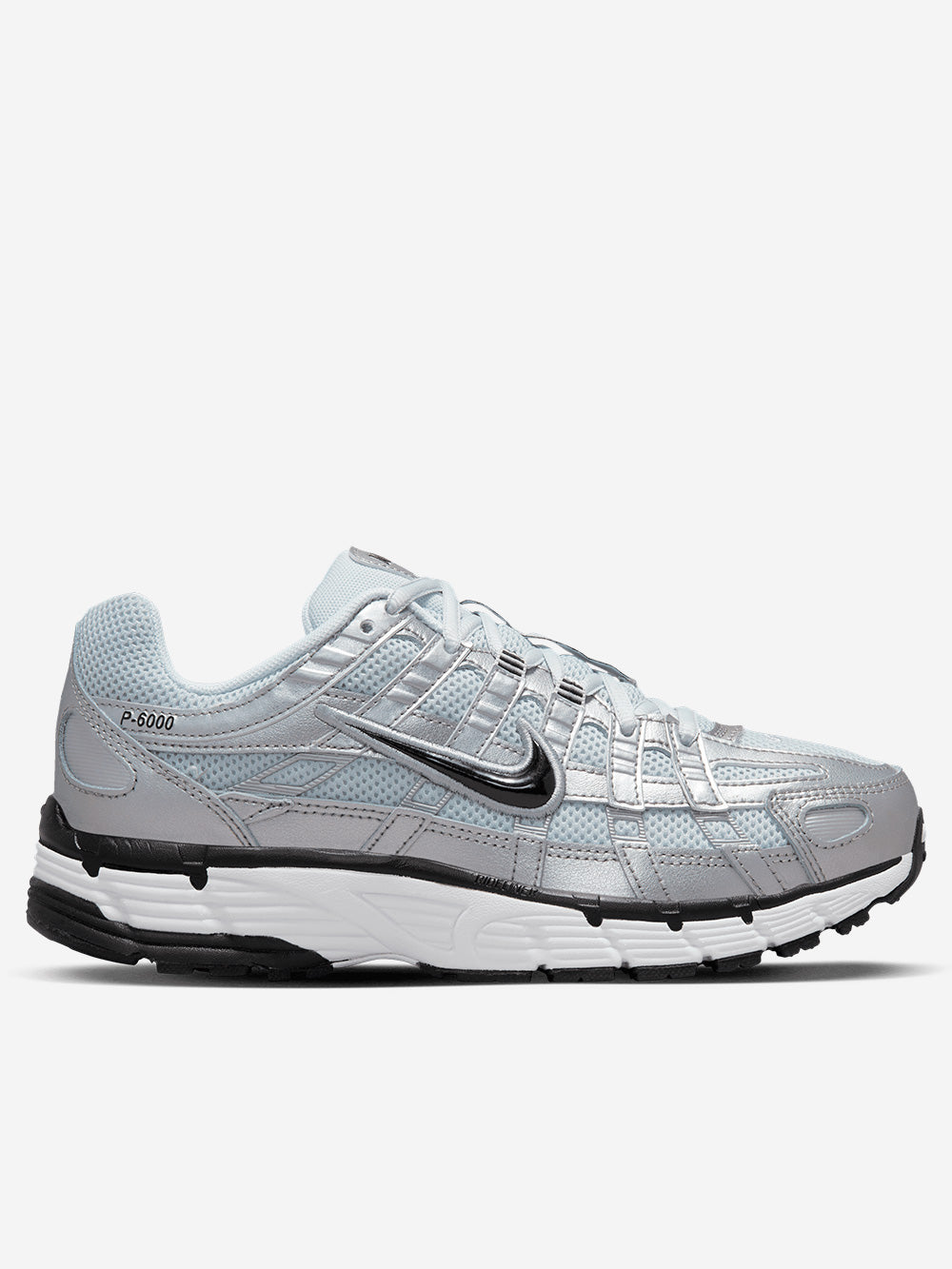 NIKE W P-6000 White Metallic SIlver argento Urbanstaroma