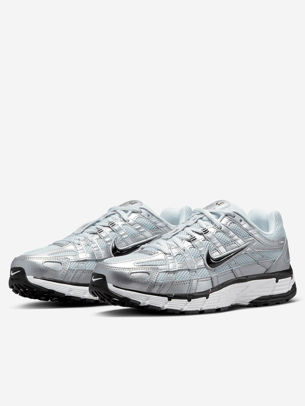 NIKE W P-6000 White Metallic SIlver argento Urbanstaroma