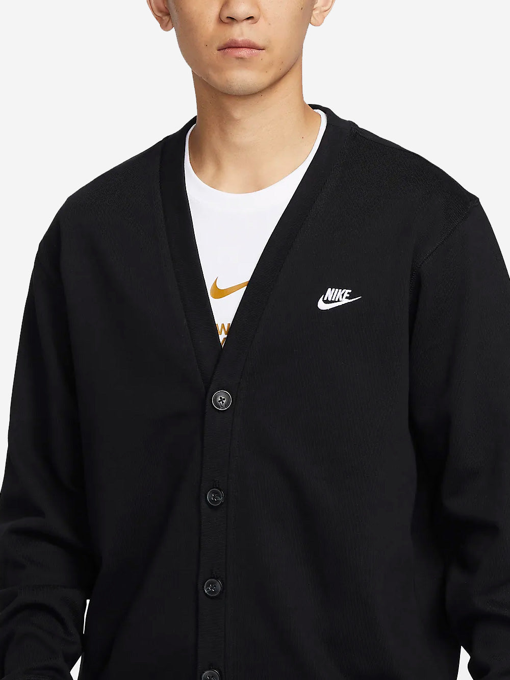 NIKE M Cardigan Fairway in maglia Nero Urbanstaroma