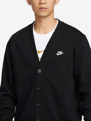 NIKE M Cardigan Fairway in maglia Nero