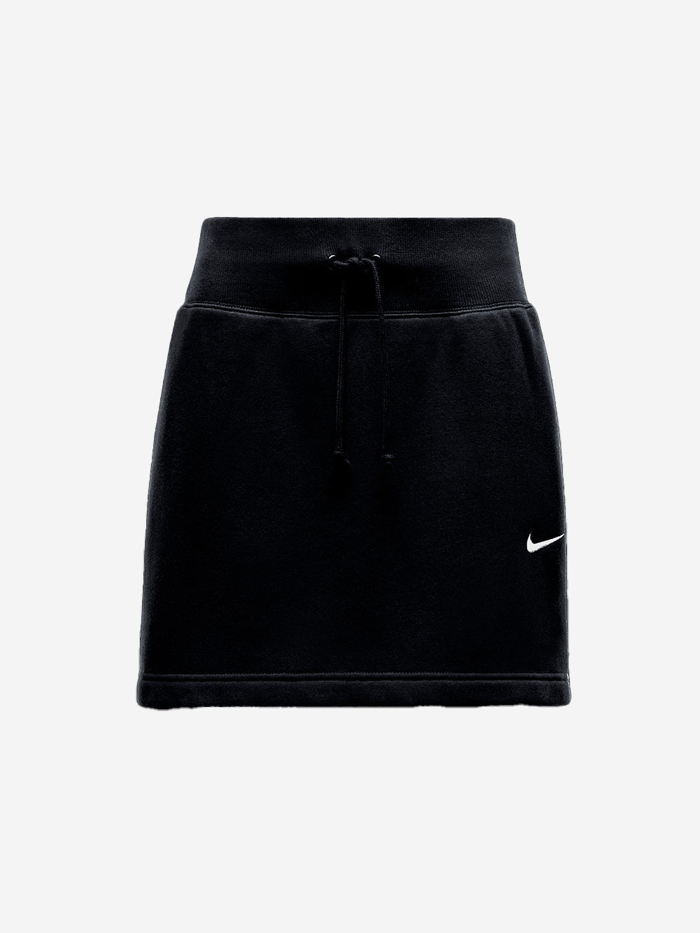 NIKE Mini gonna nera Sportswear Phoenix fleece Nero Urbanstaroma