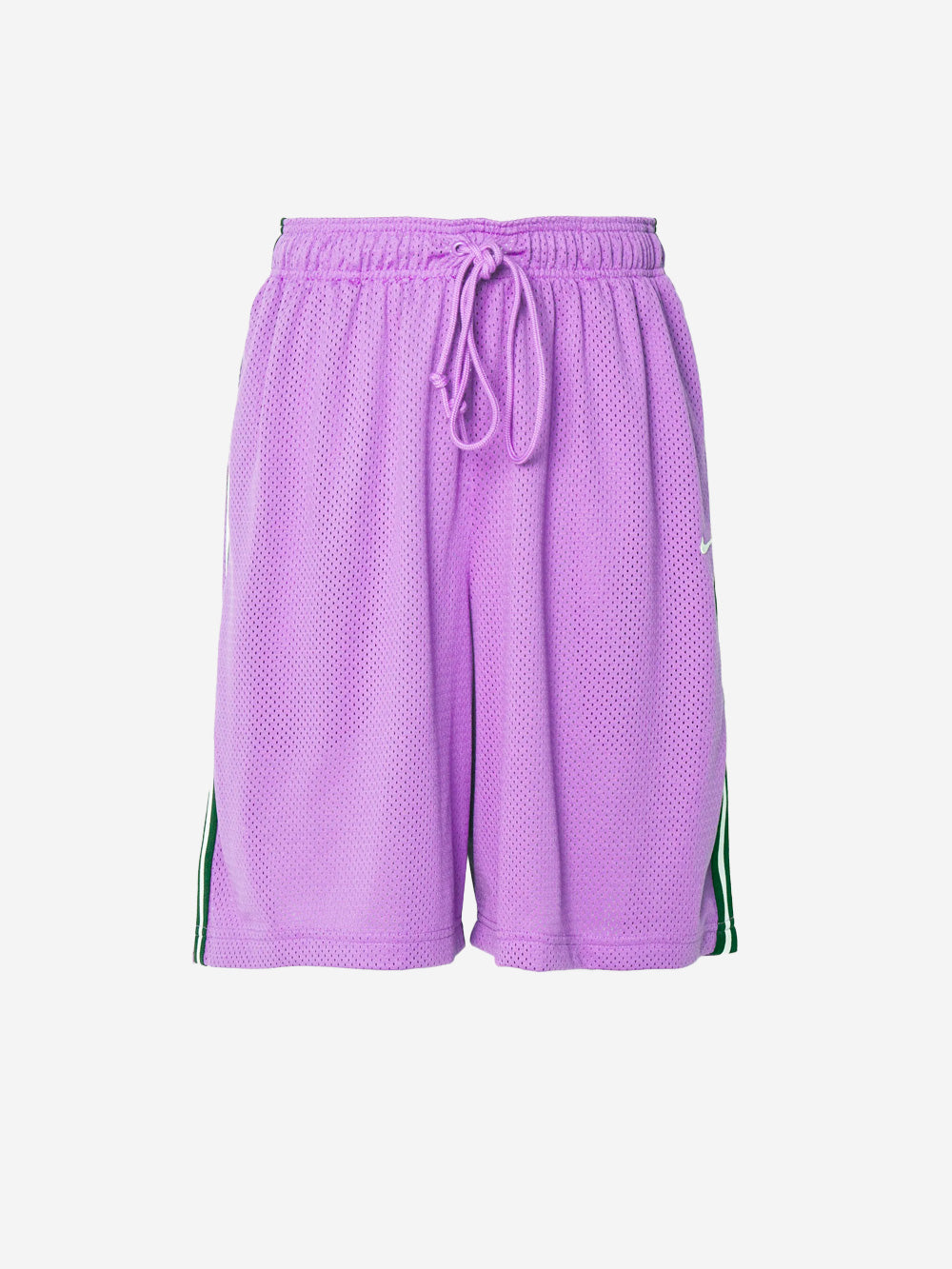 NIKE W Pantaloncini a vita media in rete oversize viola Viola Urbanstaroma