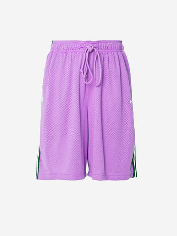 NIKE W Pantaloncini a vita media in rete oversize viola Viola