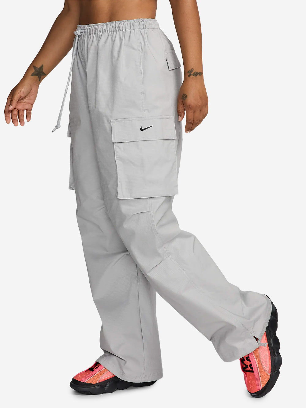 NIKE W Pantaloni cargo oversize NSW Dance grigi Grigio Urbanstaroma