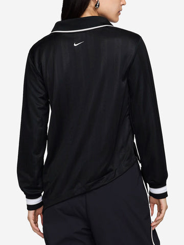 NIKE W maglia jacquard maniche lunghe Nero