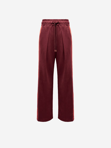 NIKE W Pantaloni ampi a vita alta by Naomi Osaka Burgundy