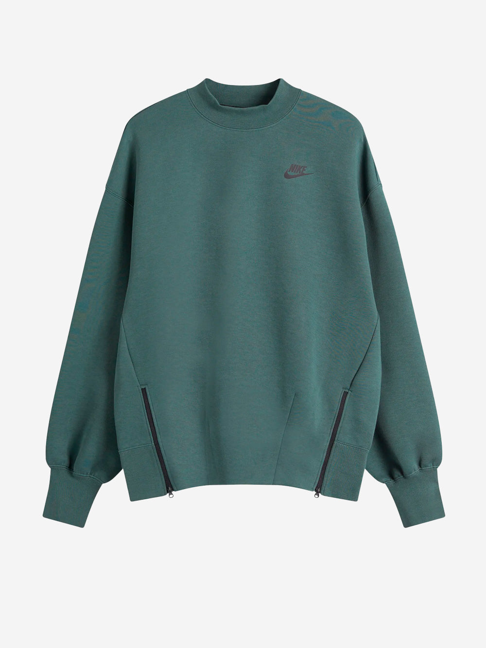 NIKE W NSW felpa girocollo fleece verde Verde Urbanstaroma