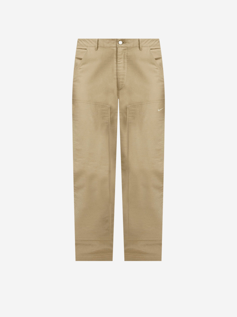 NIKE M Pantaloni Chamois a doppio strato sul ginocchio Beige Urbanstaroma