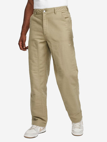 NIKE M Pantaloni Chamois a doppio strato sul ginocchio Beige