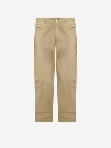 NIKE M Pantaloni Chamois a doppio strato sul ginocchio Beige