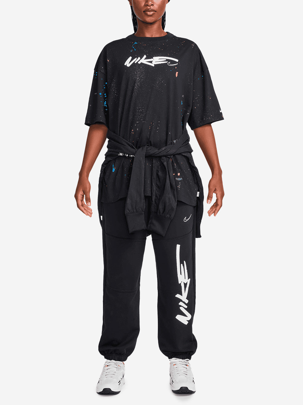 NIKE T-shirt oversize breaking x Futura Nero Urbanstaroma