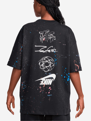 NIKE T-shirt oversize breaking x Futura Nero