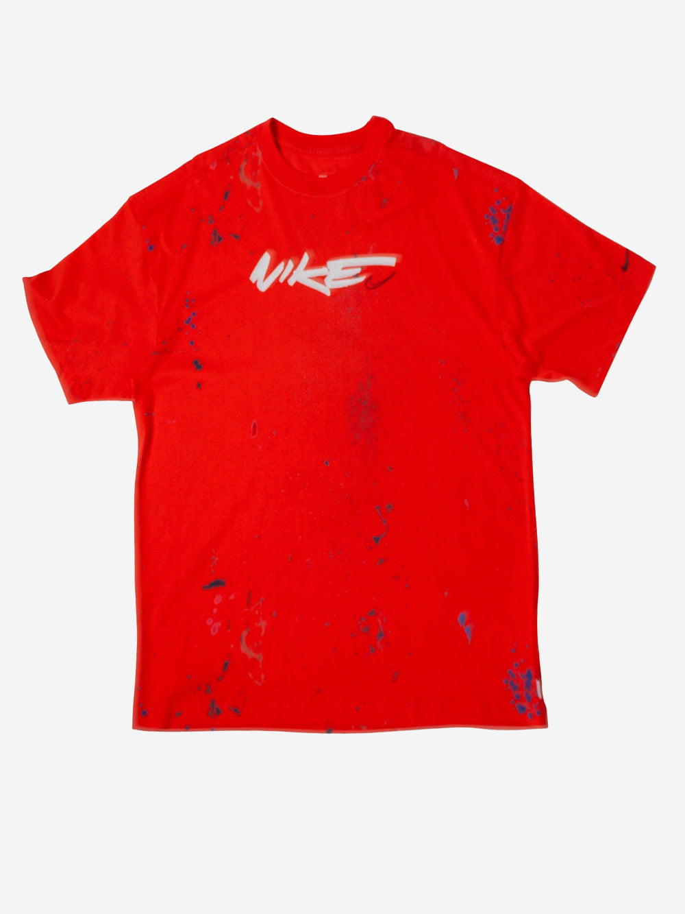 NIKE T-shirt oversize rossa breaking x Futura Rosso Urbanstaroma