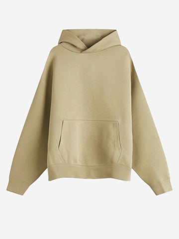 NIKE M Felpa Tech in fleece con cappuccio beige Beige