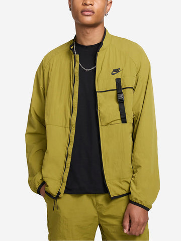 M Tech moss fabric jacket