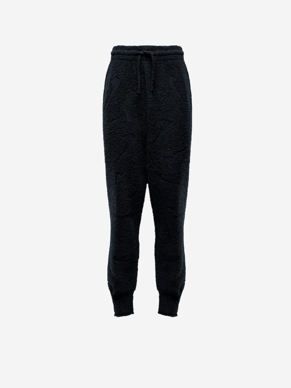 NIKE W Pantaloni oversize in maglia bouclé Nero Urbanstaroma