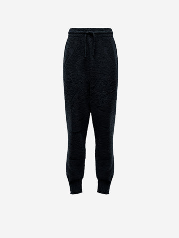 NIKE W Pantaloni oversize in maglia bouclé Nero