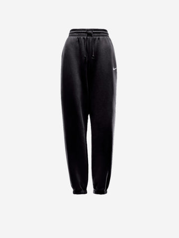 NIKE W Pantaloni tuta fleece oversize Nero