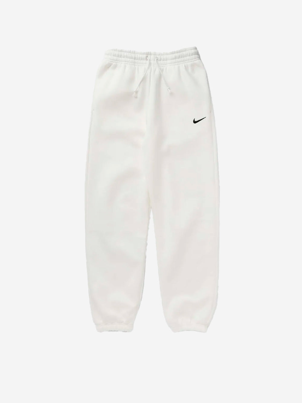 NIKE W Pantaloni tuta fleece oversize bianchi Bianco Urbanstaroma