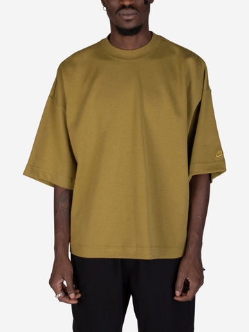 M Tech green fleece t-shirt