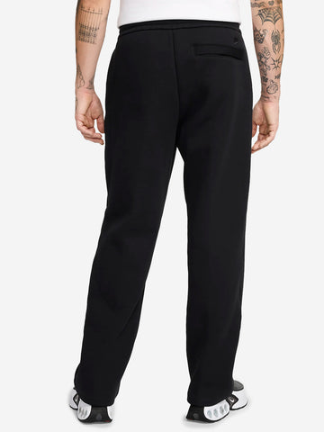 NIKE M Pantaloni sartoriali in fleece Nero