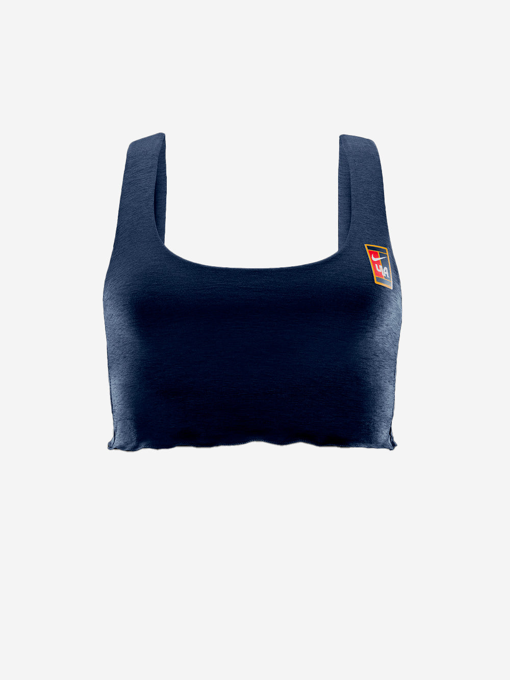 NIKE Bra blu con fodera leggera by Yoon Blu Urbanstaroma