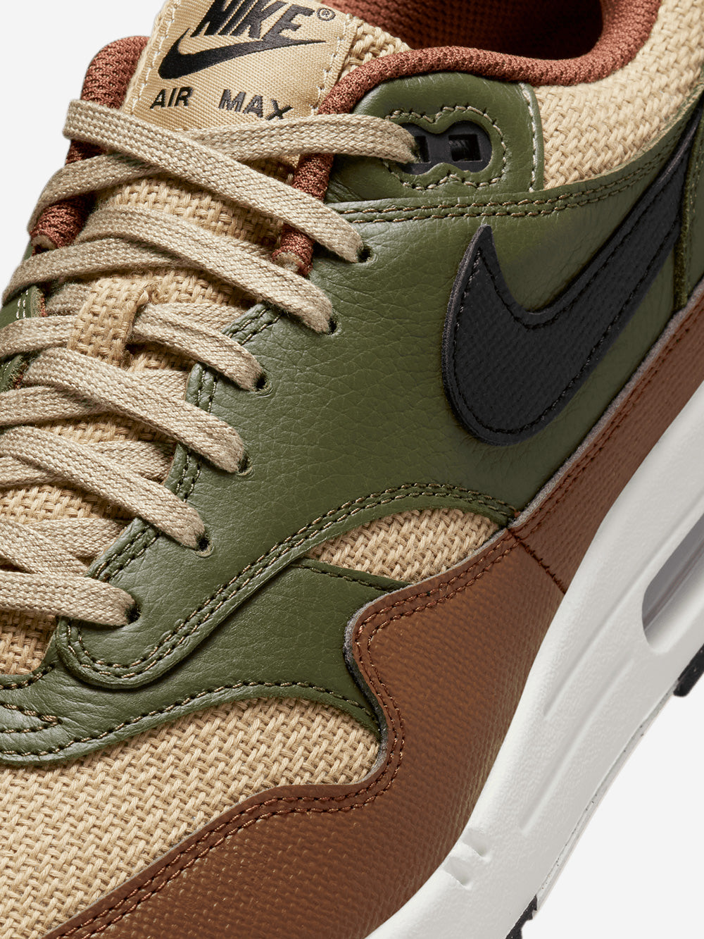 NIKE Air Max 1 Essential Premium 'Neutral Olive' Oliva Urbanstaroma