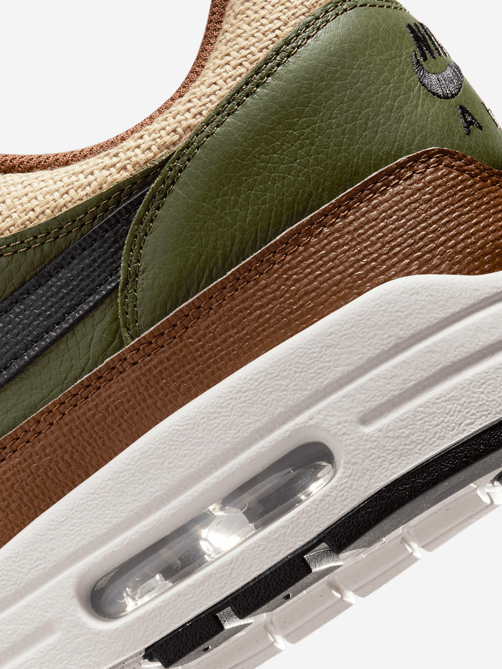 NIKE Air Max 1 Essential Premium 'Neutral Olive' Oliva Urbanstaroma