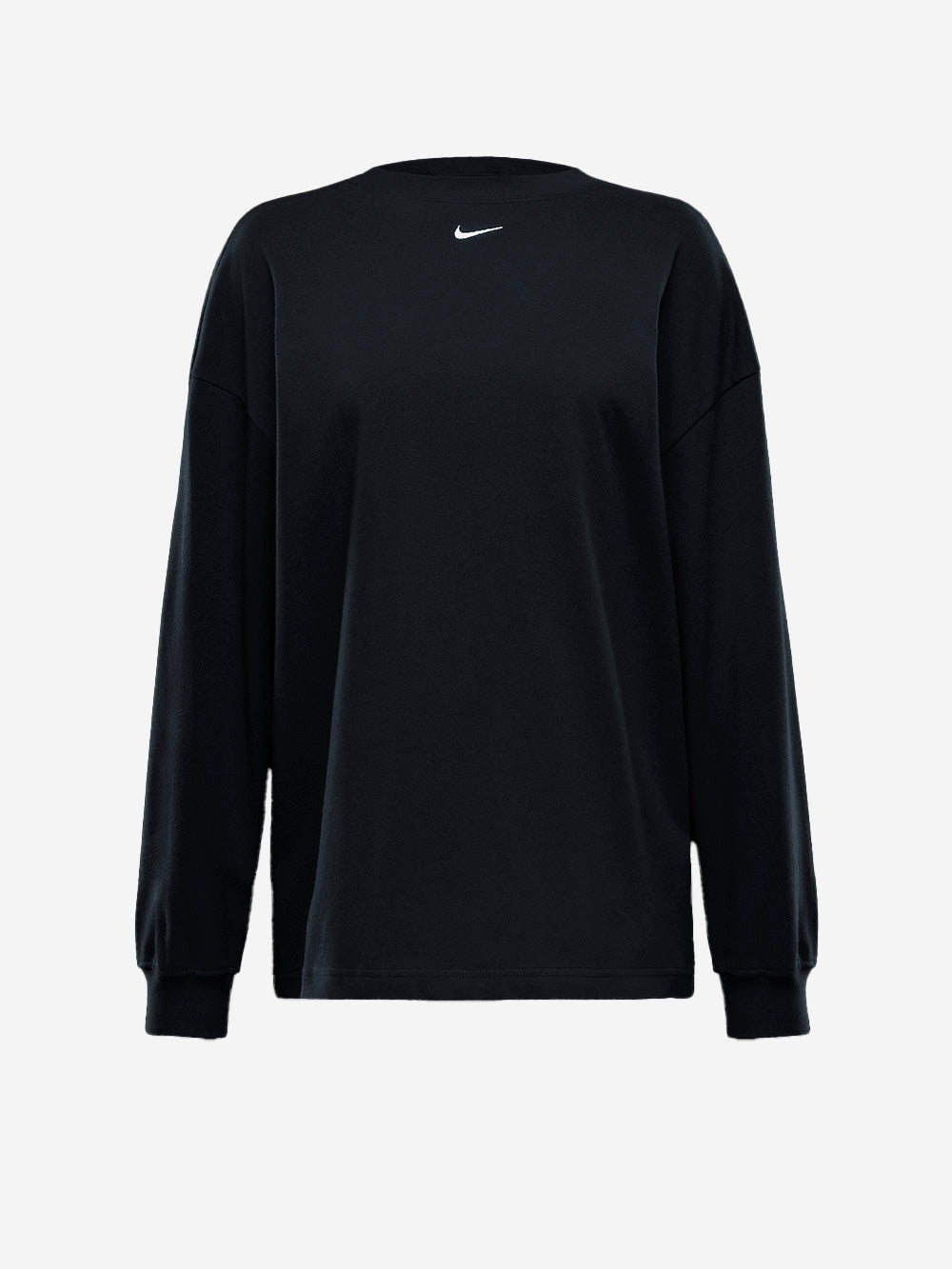 NIKE W T-shirt oversize a maniche lunghe Essential Nero Urbanstaroma