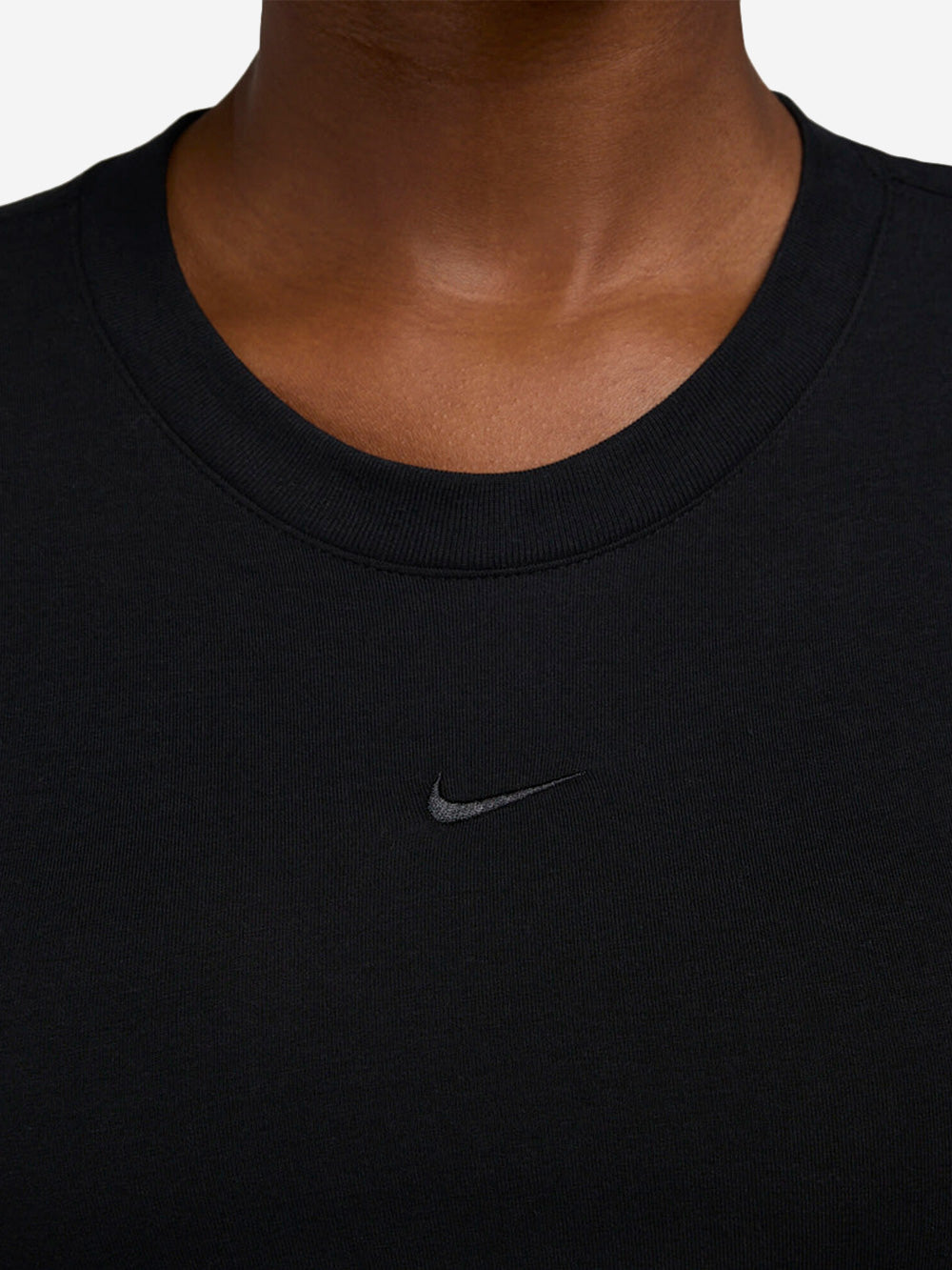 NIKE W Maglia maniche lunghe cropped Nero Urbanstaroma