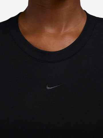 NIKE W Maglia maniche lunghe cropped Nero