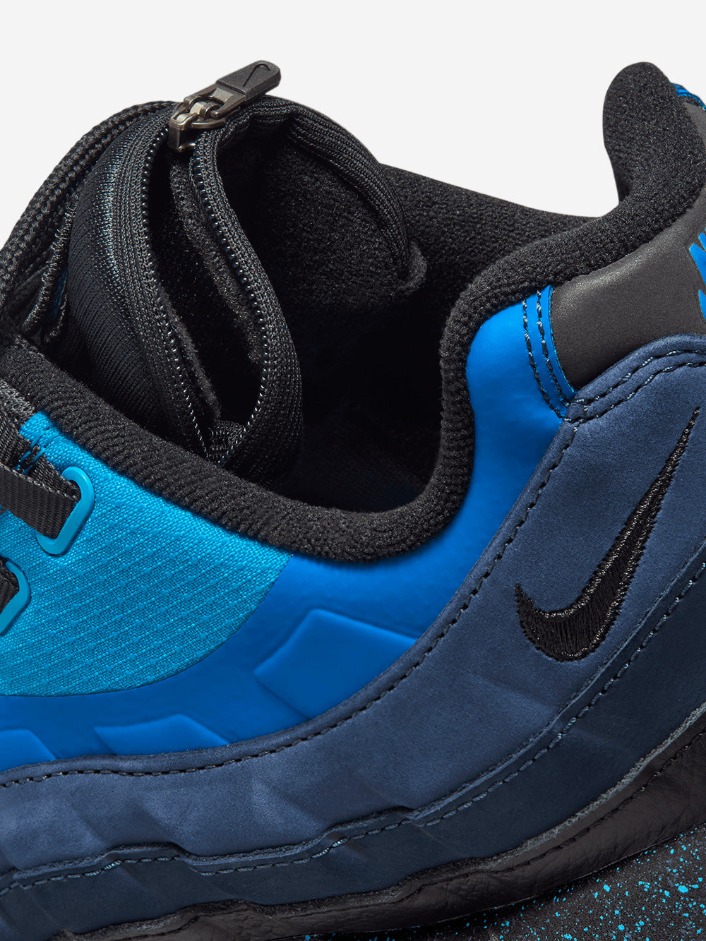 Blue and black nike air online