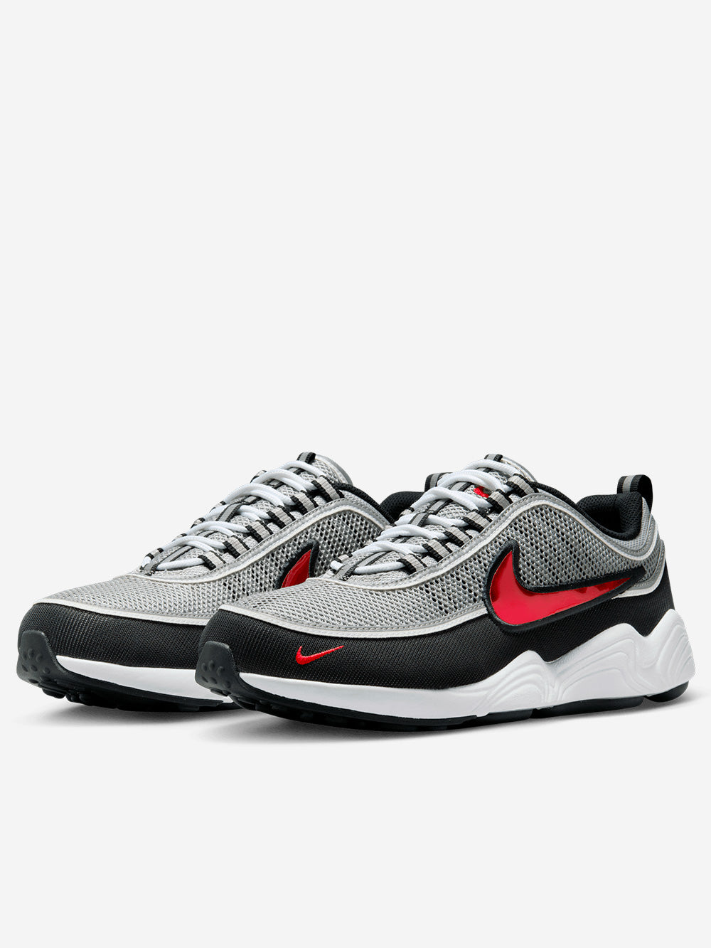 NIKE Air Zoom Spiridon SP 'Metallic Silver Sport Red' argento Urbanstaroma