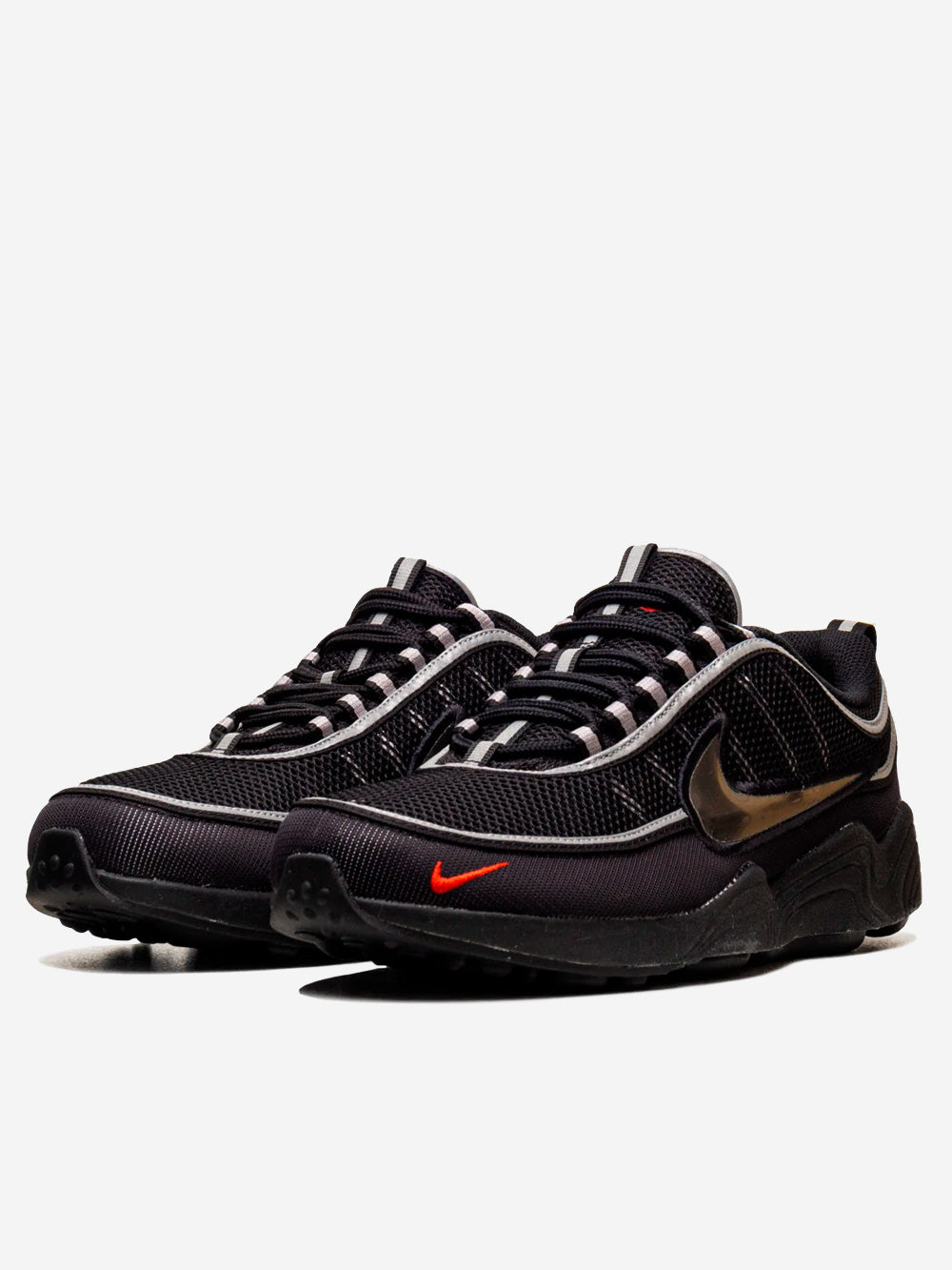 NIKE Air Zoom Spiridon SP 'Black Metallic Silver' Nero Urbanstaroma