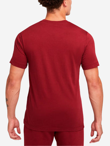 NIKE M T-shirt rossa con grafica Rosso