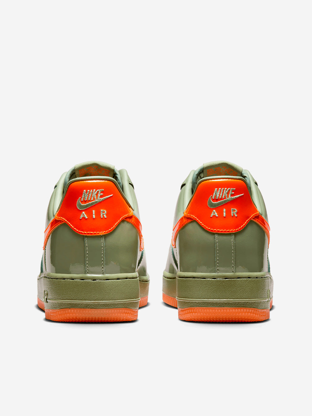 NIKE Air Force 1 '07 Premium 'Oil Green Orange' Verde Urbanstaroma